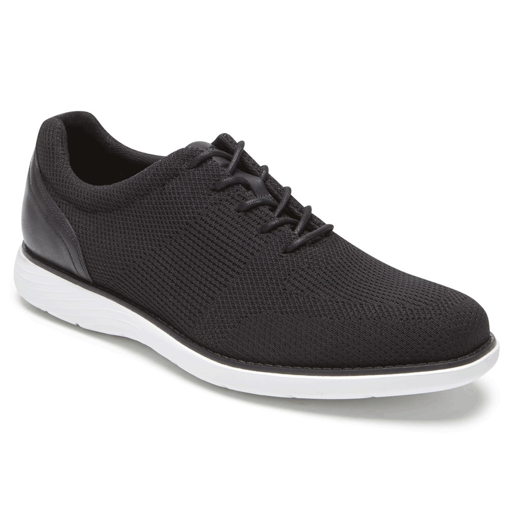 Rockport Singapore Mens Sneakers - Garett Mesh Black - IF6807519